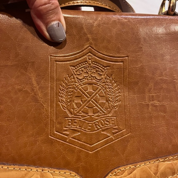 Vintage Midcentury Bellerose Satchel Purse - Picture 7 of 15